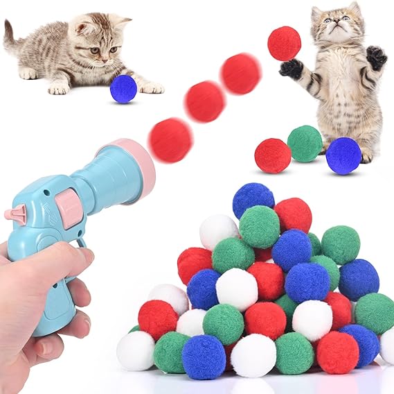 LUXECOVE Ballenwerper Kattenspeelgoed