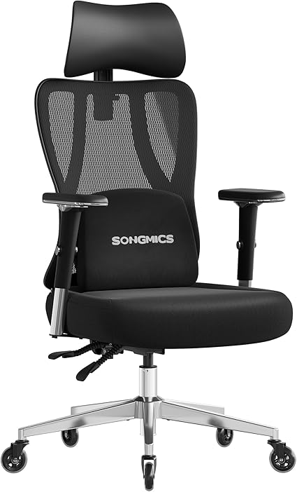 SONGMICS Ergonomische Bureaustoel