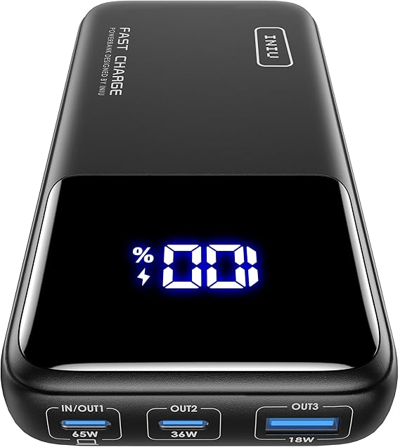 INIU 65W 20000mAh Powerbank