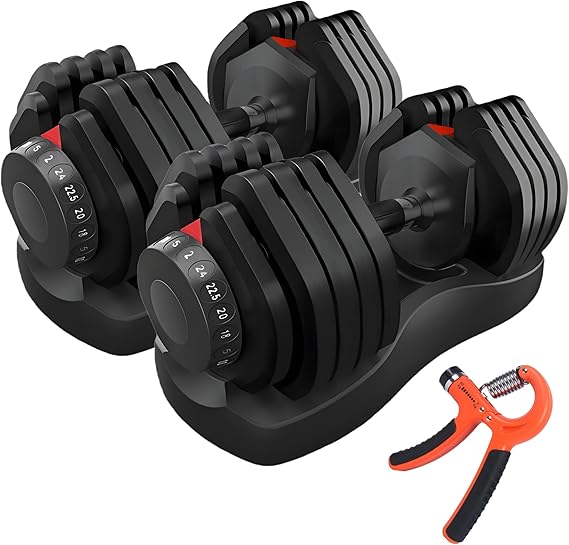 HAKENO Verstelbare Halters 2x24kg