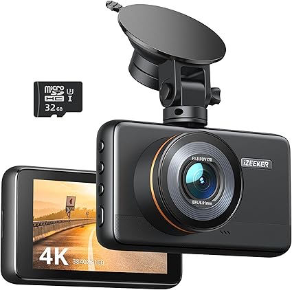 iZEEKER 4K WiFi Dashcam