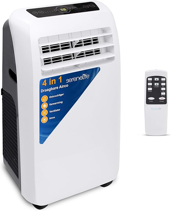SereneLife 4-in-1 Mobiele Airco