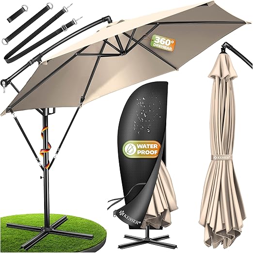 Kesser Aluminium Zweefparasol